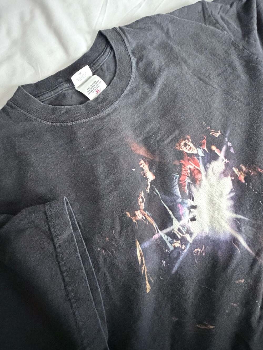 2005 The Rolling Stones A Bigger Bang Tour Vintage Graphic T-Shirt